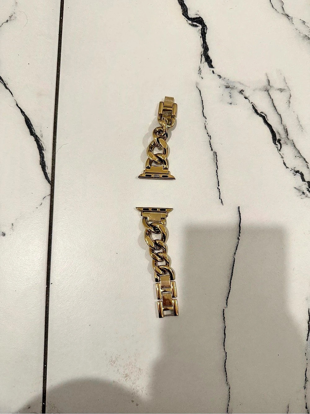 Gold Chain Apple Watch band